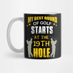 My Best Round of Golf Mug